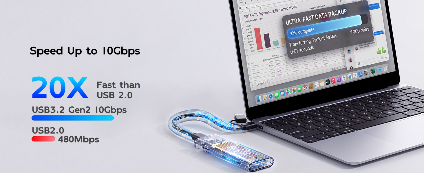 10Gbps NVMe Enclosure