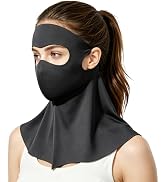 UPF 50+ UV Face Mask with Neck Coverage, Sun Mask & Face Cover for Sun Protection - Breathable fo...