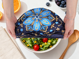 Elastic bowl covers