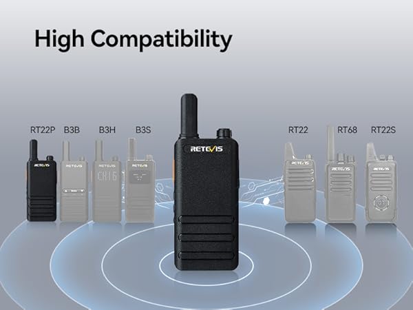 retevis rt22 walkie talkies