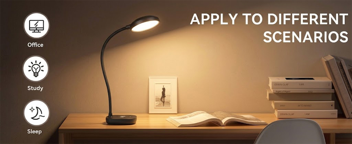 battery desk lamp