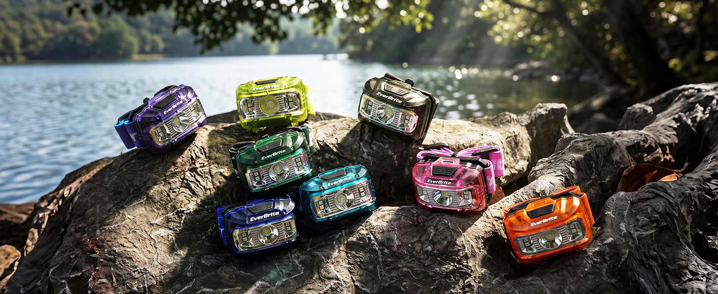 There are headlamps available in 8 colors for you to choose from.