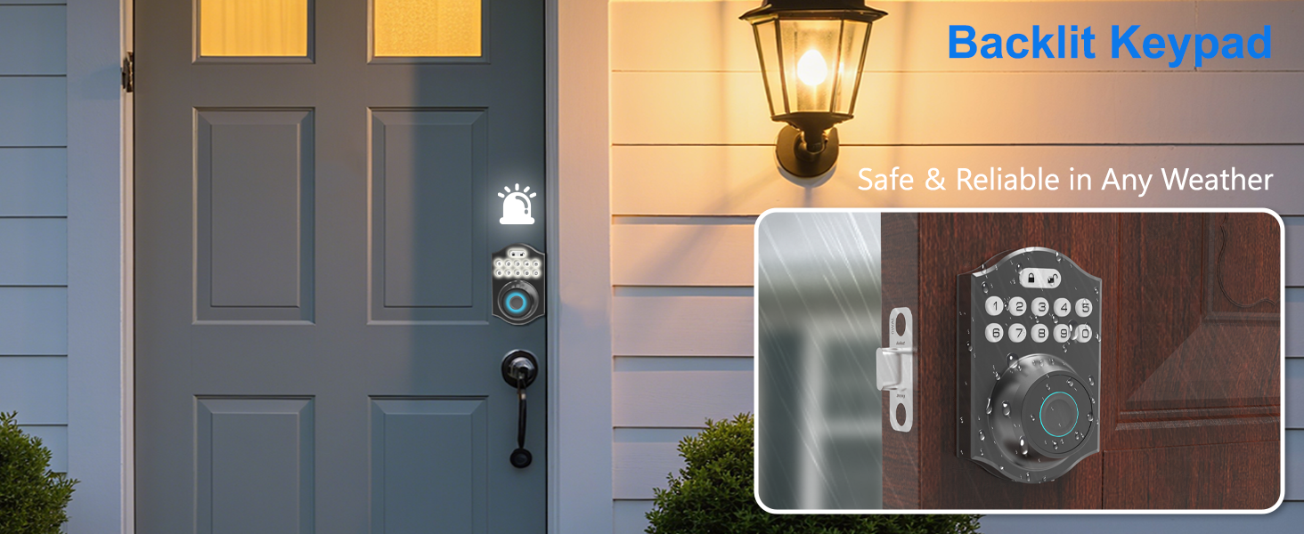backlit keypad