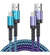 USB Type C Cable 3FT 2Pack Fast Charging Cable Android USB C Charger Phone Cord for Samsung Galax...