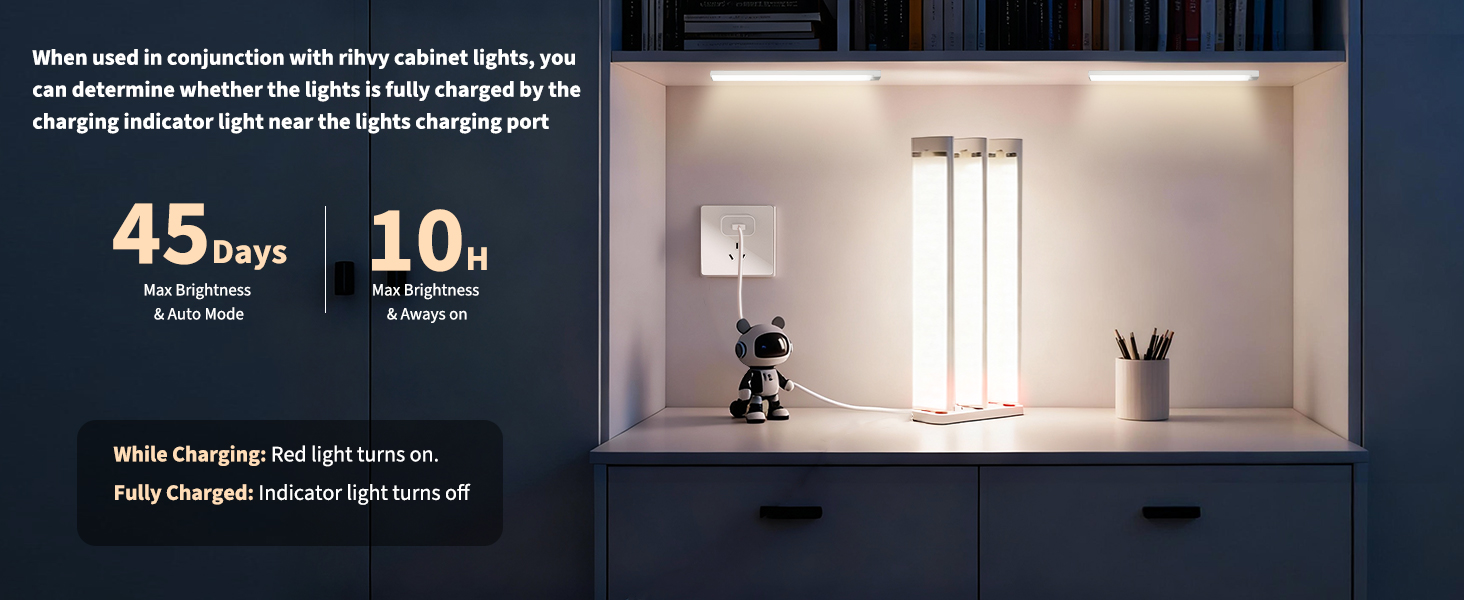 lamp with charging station