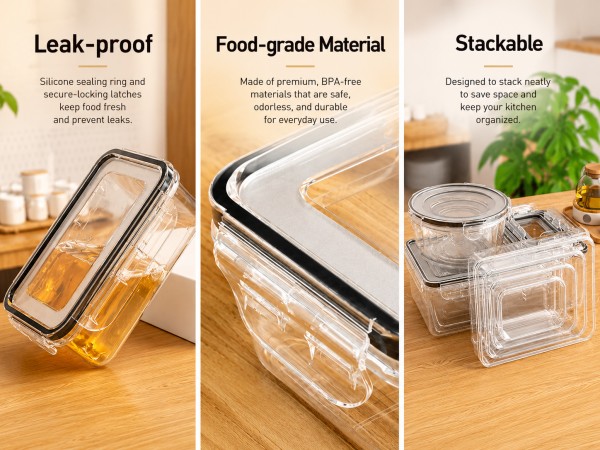 Food Storage Containers with Lids