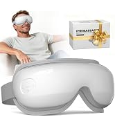Arace Eye Massager with Heat, Fathers Day Dad Gifts, Heated Eye Mask for Migraine Relief, Reduce ...