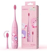 ORDO Squishmallows Toothbrush, Sonic Battery Toothbrushes for Kids, Soft Bristles, Extra Brush He...