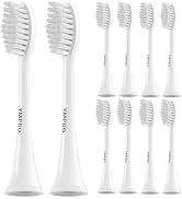 YMPBO 10 Pack Toothbrush Replacement Heads Compatible with TAO Clean Sonic Toothbrush Adults, Too...