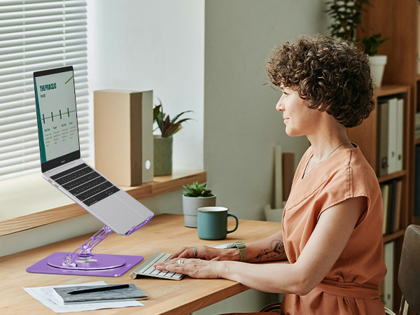 laptop stand for desk portable notebook stand ergonomic laptop riser office desk accessories