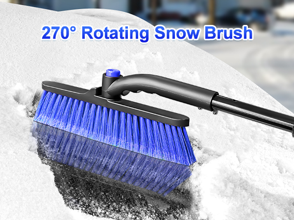 snow brush ice scraper