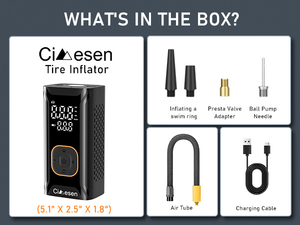 tire inflator portable air compressor