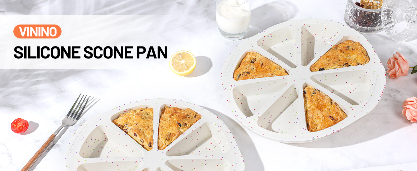 Silicone scone pan
