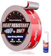 Cosygo Double Sided Tape Heavy Duty, 15FT Outdoor Heat Resistant Automotive Waterproof Mounting T...