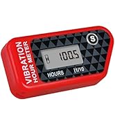 Yooreal Vibration Hour Meter,Maintenance Hours for Gas Diesel Engine Powered Generator Compressor...