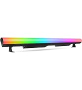 YeeSite 40" 60W 144LED Stage Wash Light Bar for Party | RGB Pixel Mapping, DMX512 Sound Activated...