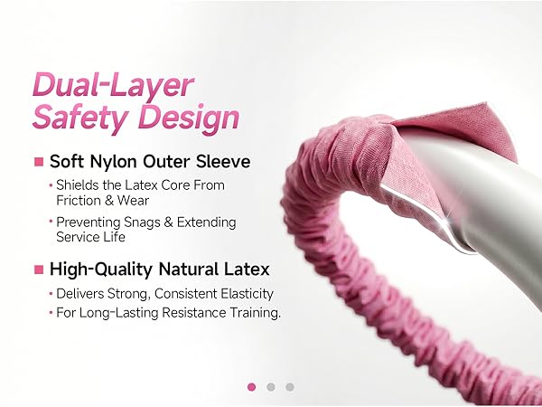 Soft Nylon Outer Sleeve,High-Quality Natural Latex