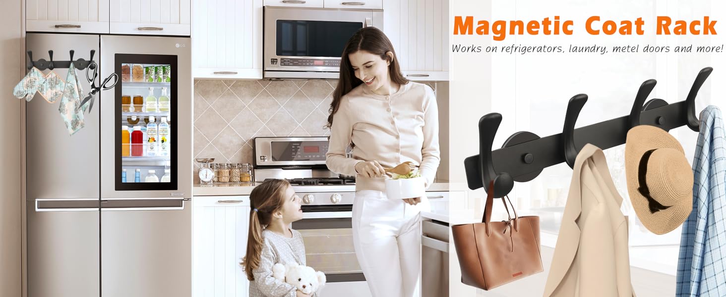 Magnetic Coat Rack