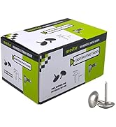 meite 7/16-in Head Dia Silver/Bronze Finish Upholstery Deco Nails for 1170/ZN-12S Decorative Nail...