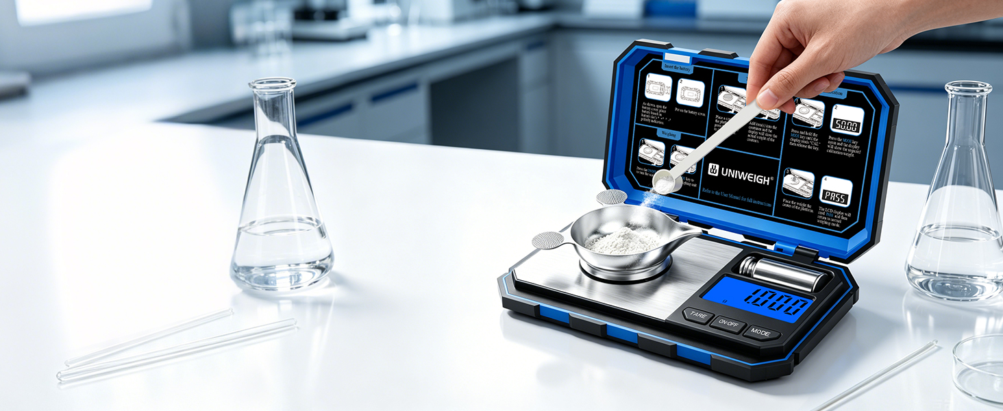 milligram scale for powder