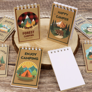 Hooqict 24 Pack Camping Mini Pocket Notebooks