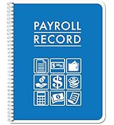 BookFactory Payroll Record Book/Employee Payroll Weekly Log Book/Logbook/Journal - 104 Pages, 8.5...