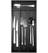 Conflech Silverware Organizer Small Bamboo Kitchen Drawer Organizer Utensil Organizer Silverware ...