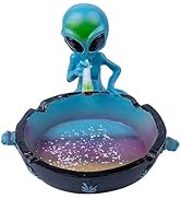 Yblenic Ash tray,Fantasy Ashtray for Weed, Alien Ashtray for Weed,Desktop Smoking Ash Tray for Ho...