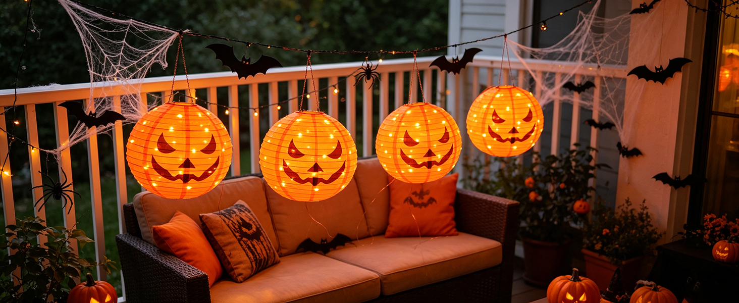 outdoor pumpkin decorations