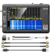 SeeSii TinySA Ultra+ ZS406 Spectrum Analyzer, 4.0 Inch 100kHz to 5.4GHz Handheld Tiny Frequency A...