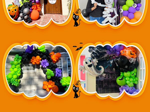 Halloween balloons