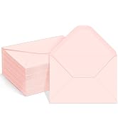 100 Pack 4x6 Envelopes for invitations, Pink A6 Envelope, Photo Envelopes Used for Graduation, We...