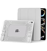 SidunRilax Case for iPad(A16) 11th/ 10th Generation: Gaming Case with Detachable Silicone Grips& ...