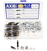 AXK 108pcs/set 3 in 1 Furniture Connecting Hardware Set cam Screw Eccentric Wheel nut cam Lock nu...