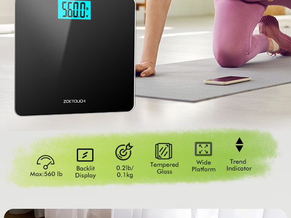 bathrooom scale for body weight