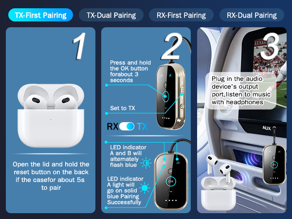 bluetooth adapter for airplane