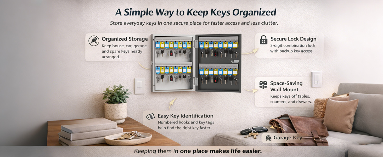 keep keys organized
