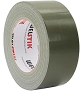 WELSTIK Professional Grade Army Green Tape Duct Tape, Waterproof Duct Cloth Fabric,Duct Tape for ...