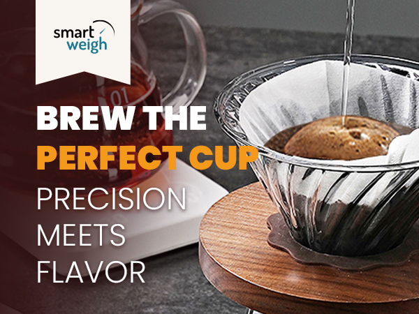 Rechargable Coffee Scale with Rubber Mat brew perfect cup precision meets flavor