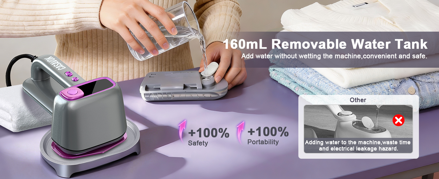 160ml water tank