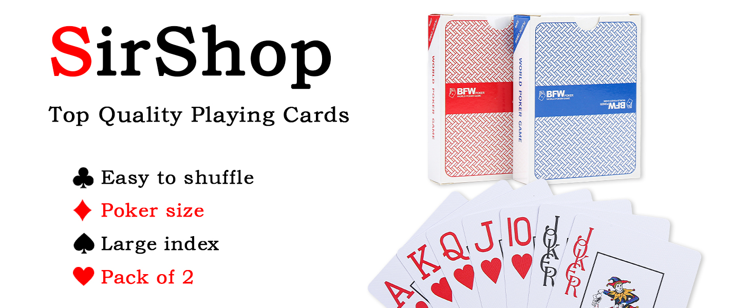large playing cards
