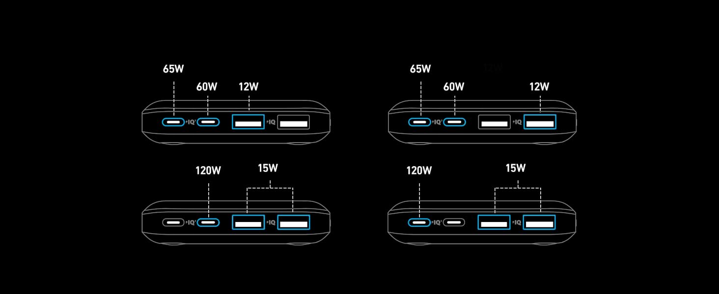 Three-Port Charging