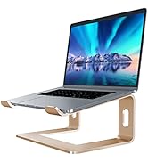 SOUNDANCE Laptop Stand, Aluminum Computer Riser, Ergonomic Laptops Elevator for Desk, Metal Holde...