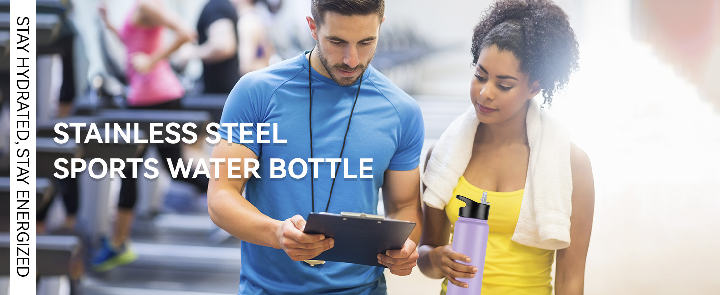 stainless steel water bottle