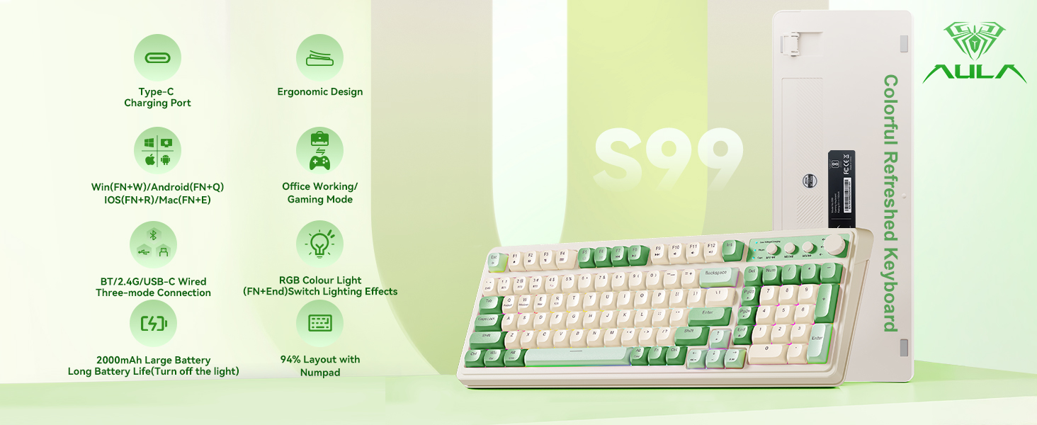 Green Keyboard
