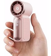 Gaiatop Portable Handheld Mini Fan, 6 Speeds 16900 RPM High Velocity Personal Fan with LED Displa...