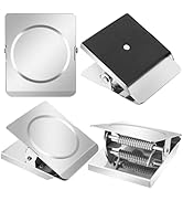 FINDMAG 4 Pack Clip Magnets Extra Large Magnetic Clips Heavy Duty, Fridge Magnet Clips, Whiteboar...