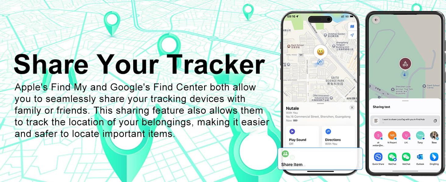 Air Tracker Smart Tags Android & iOS-4 Packs