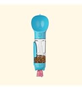 Aniwell 3-in-1 Portable Water Bottle – Water, Food, & Poop Waste Bag Dispenser | Leakproof, with ...