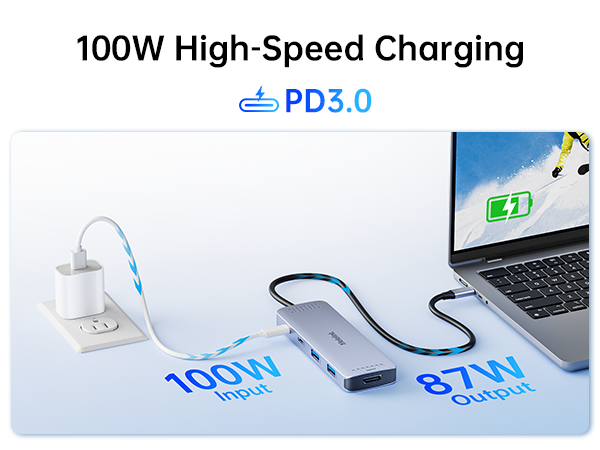 usb c hub multiport adapter hdmi usbc hub hdmi for macbook pro surface pro dell lenovo